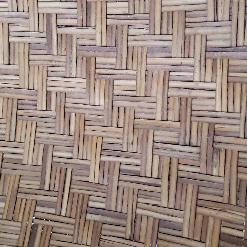 Basket Large Round Woven - Picture 2 of 7